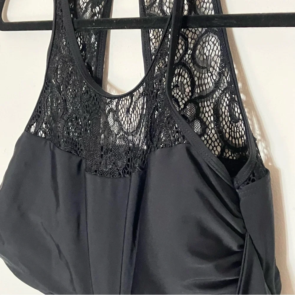 Swimsuits for All x GabiFresh Lace Cutout Electra 14‎ D/DD CUP Monokini